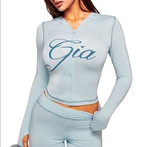 I.AM.GIA BABY BLUE TRACKSUIT NWOT
